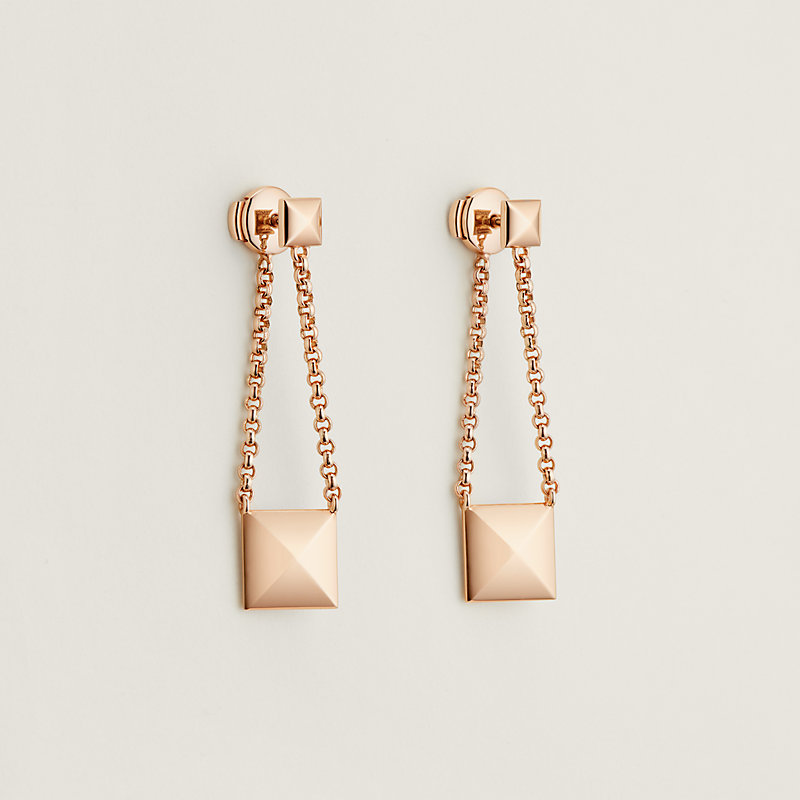 【HERMES】Hermes Clou d'H earrings Hermès Clou d'H dangle earrings | Hermès Mainland China